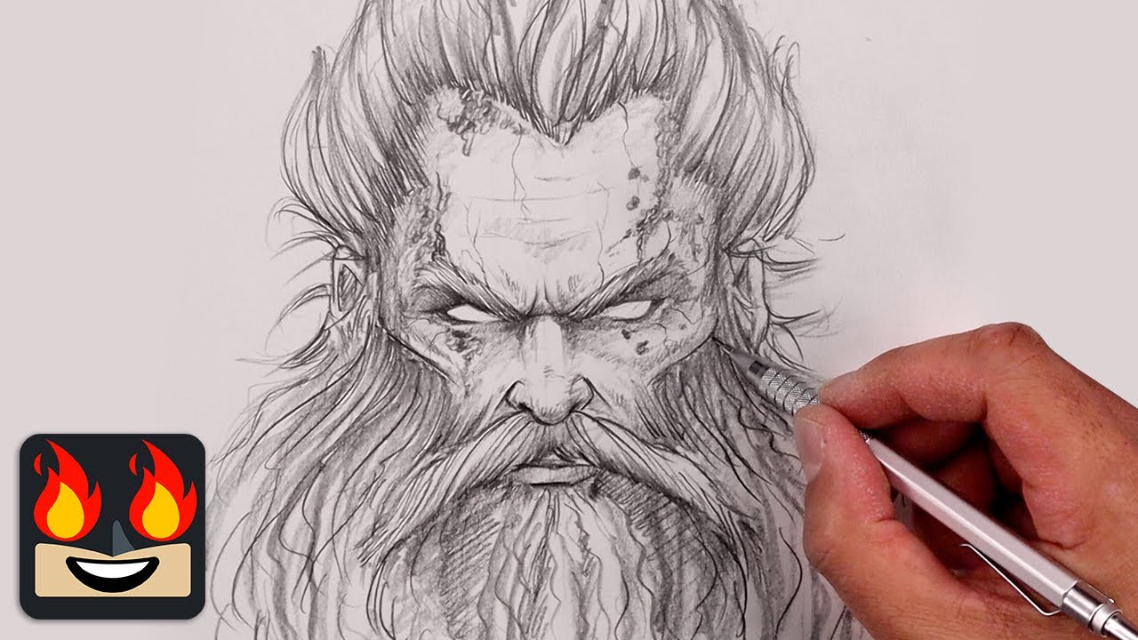 How To Draw Hades | God of the Underworld