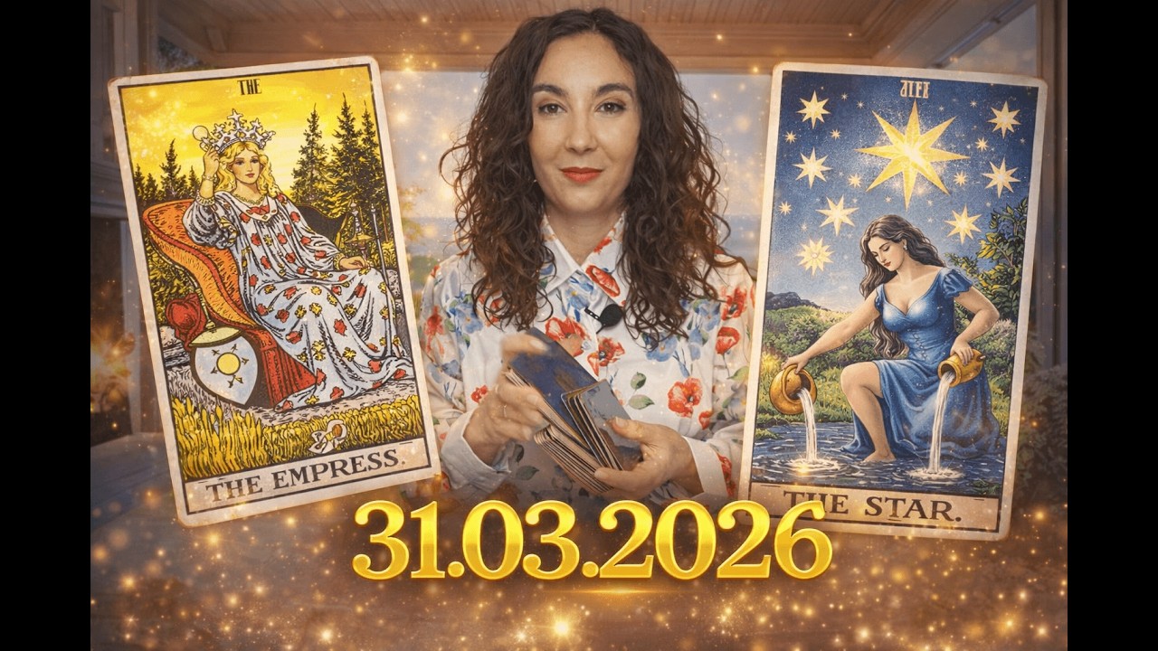 WTOREK ☀️ 31 MARCA 🌕 NADZIEJA, PRZESZŁOŚĆ I PRZYSZŁOŚĆ! 🔮 CODZIENNY HOROSKOP TAROTOWY WEDŁUG