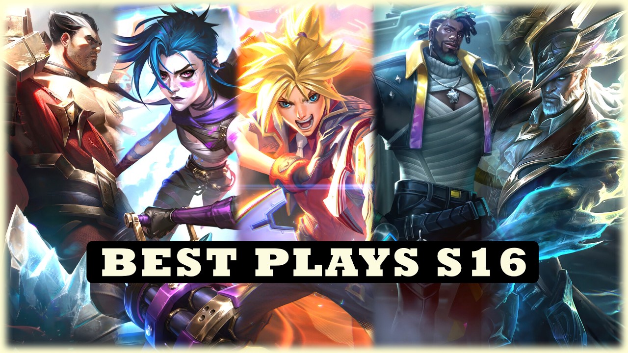 RANKED GAMES WILL NEVER BE THE SAME 😱 Season 16 Insane Plays – LoL Montage