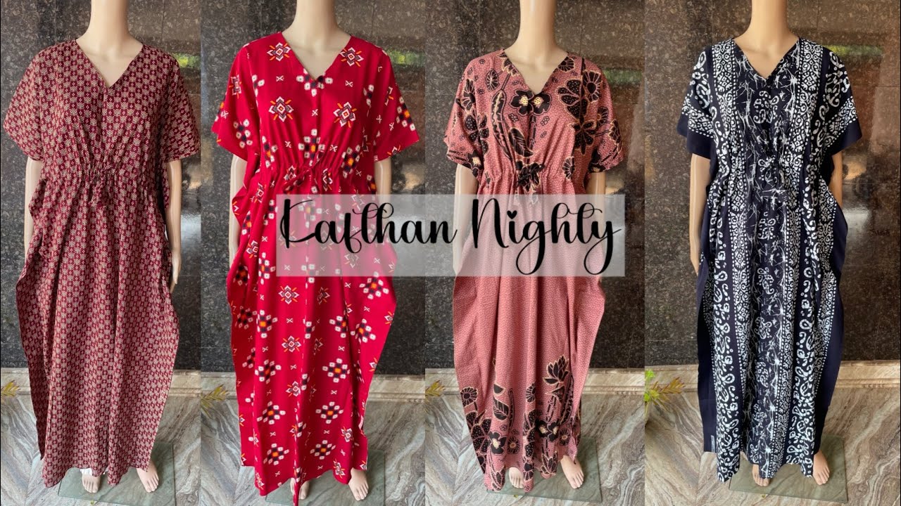 📍Kaftan Nighty/ colourful/pure cotton #trending #newyear #affordableprice/D&M clothing