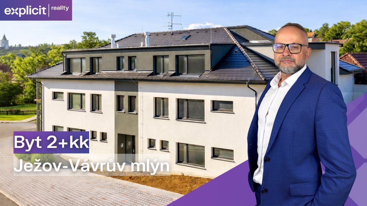 Richard Bábík - Prodej byt 2+kk, Ježov-Vávrův mlýn