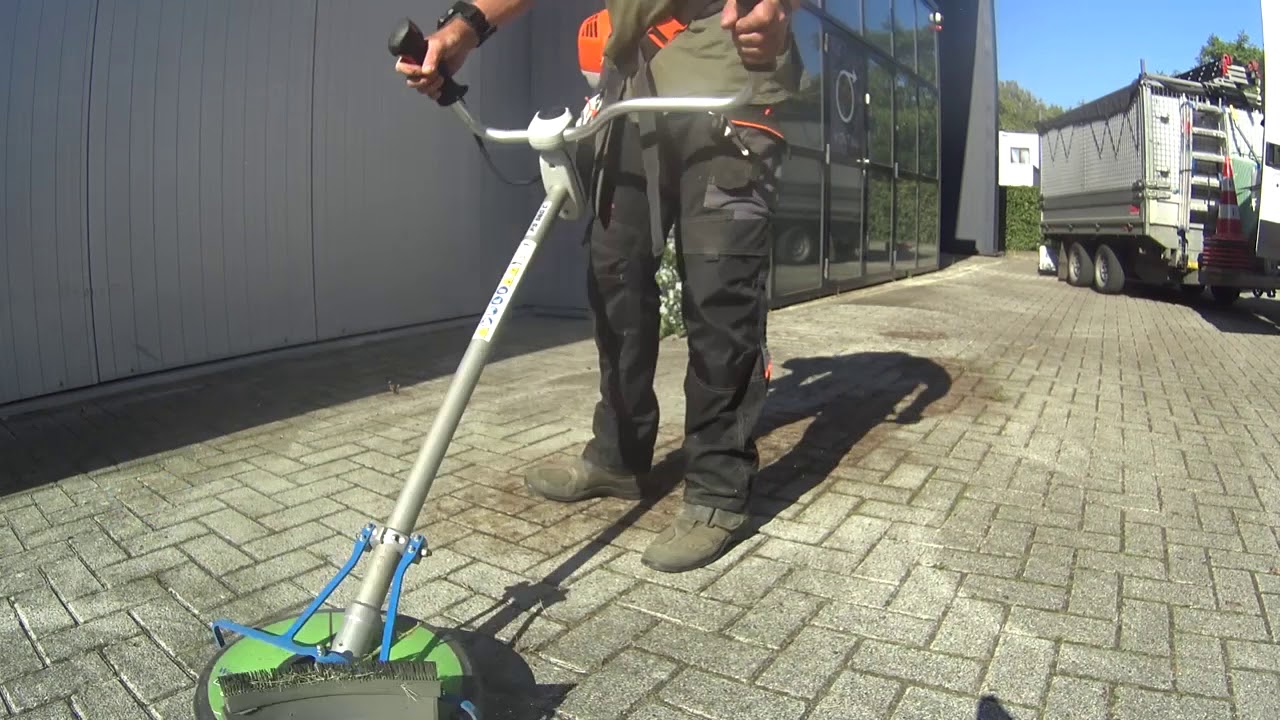 Onkruid op Bestrating verwijderen