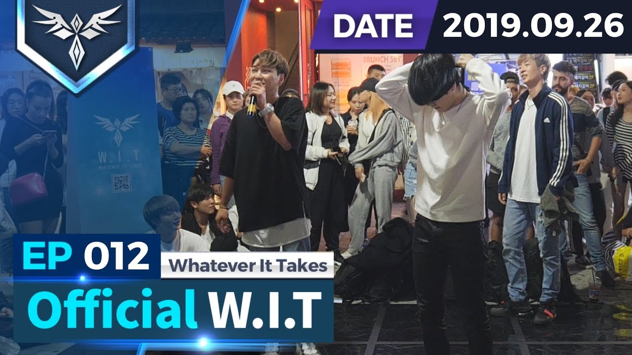 EP012 | Official W.I.T | 홍대 버스킹 | 190926