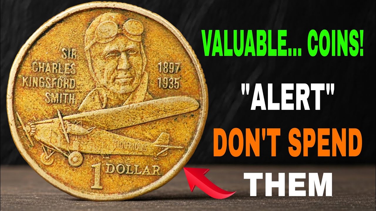 Top 6 Ultra rare Australian 1 dollar coins That Could Be in Your pocket - Check Your Now!