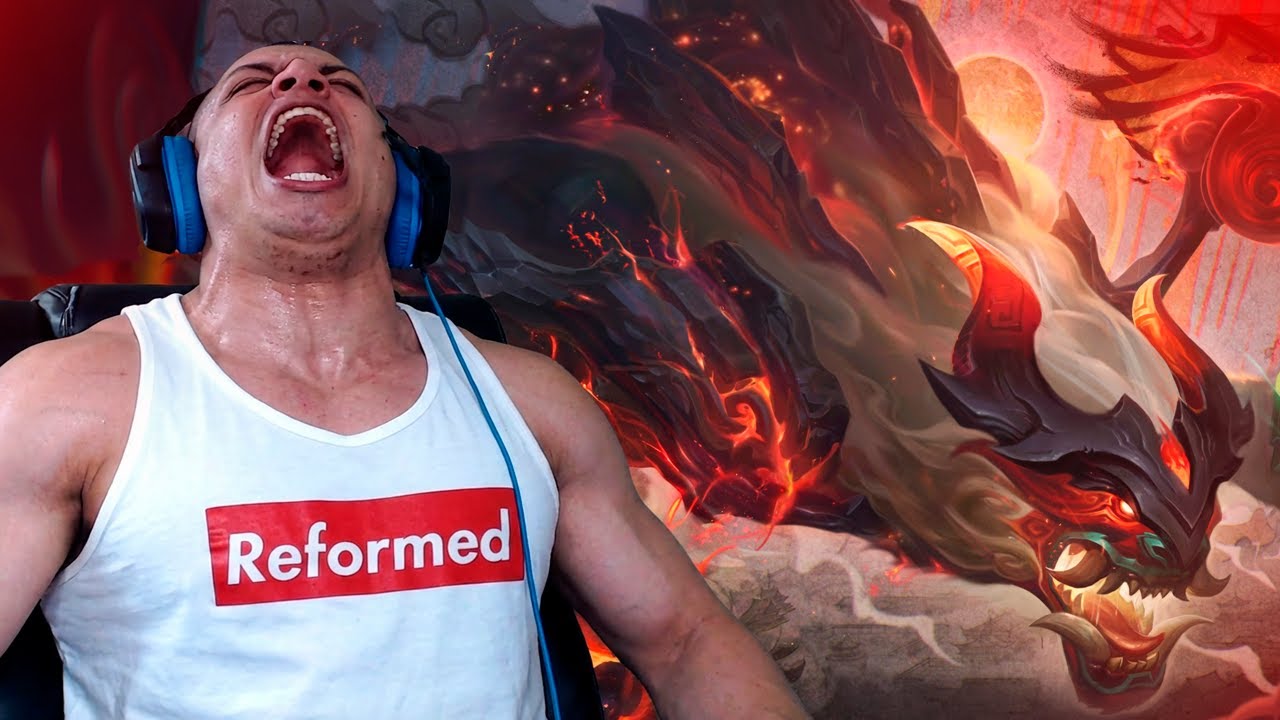 CHO'GATH MADE TYLER1 RAGE SO MUCH - Full Game