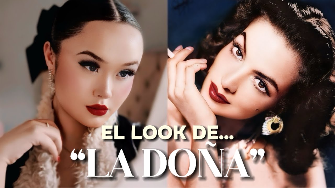 MAQUILLAJE al estilo “MARÍA FÉLIX” 