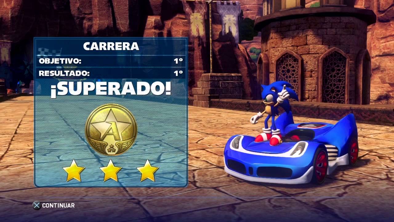 Sonic All Stars Racing Transformed : Demo - Ps3