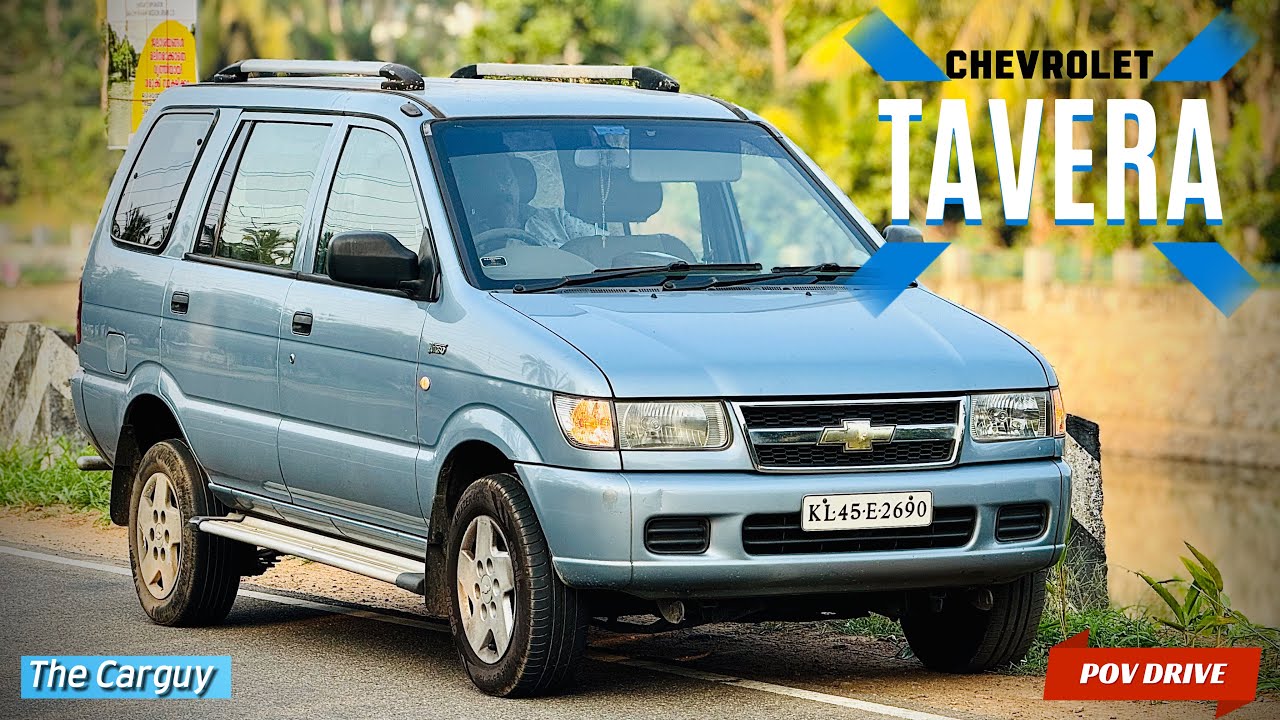 Chevrolet Tavera POV Drive | 2010 model 2.5L Turbo Diesel | Kerala | 4k | The Carguy | ASMR | #117 |