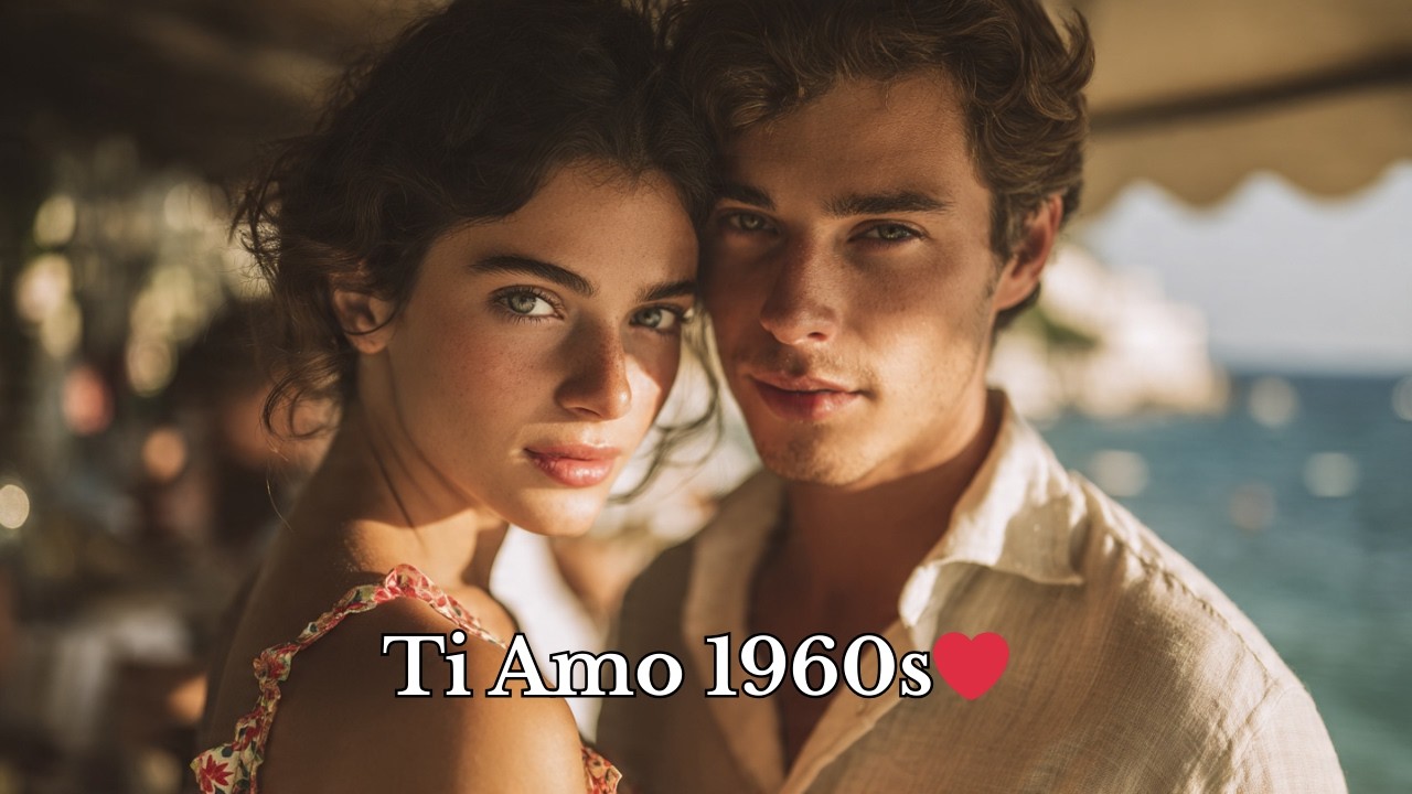 Ti Amo ❤️ 1960s Italian Love Songs – Relaxing Evening in Rome Venice Amalfi