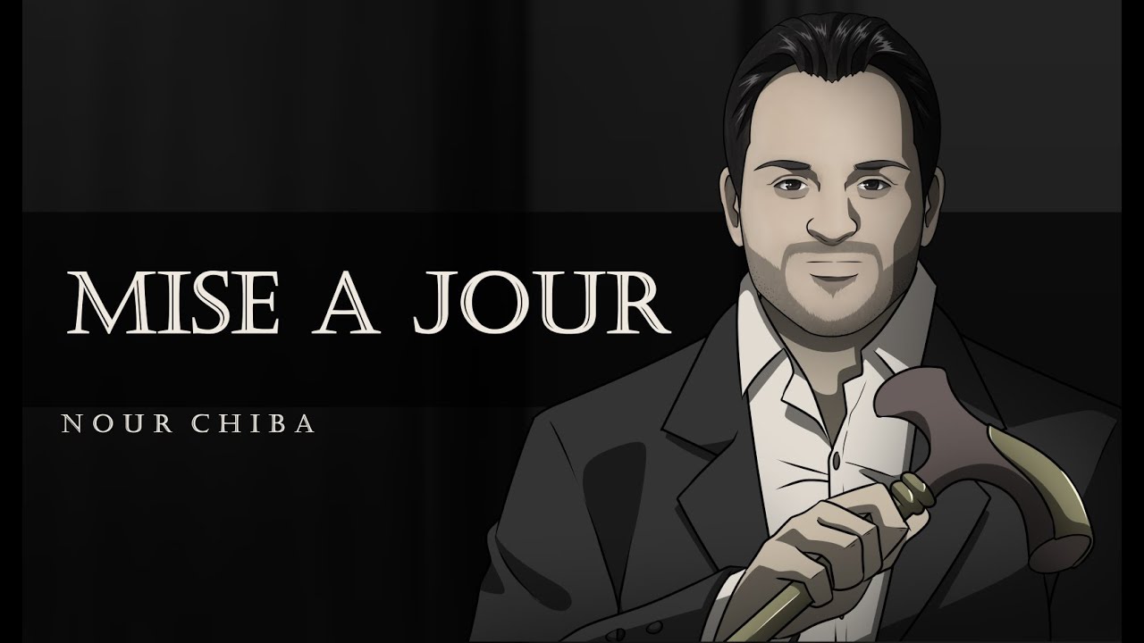 NOUR CHIBA - MISE A JOUR ( OFFICIAL LYRICS VIDEO )