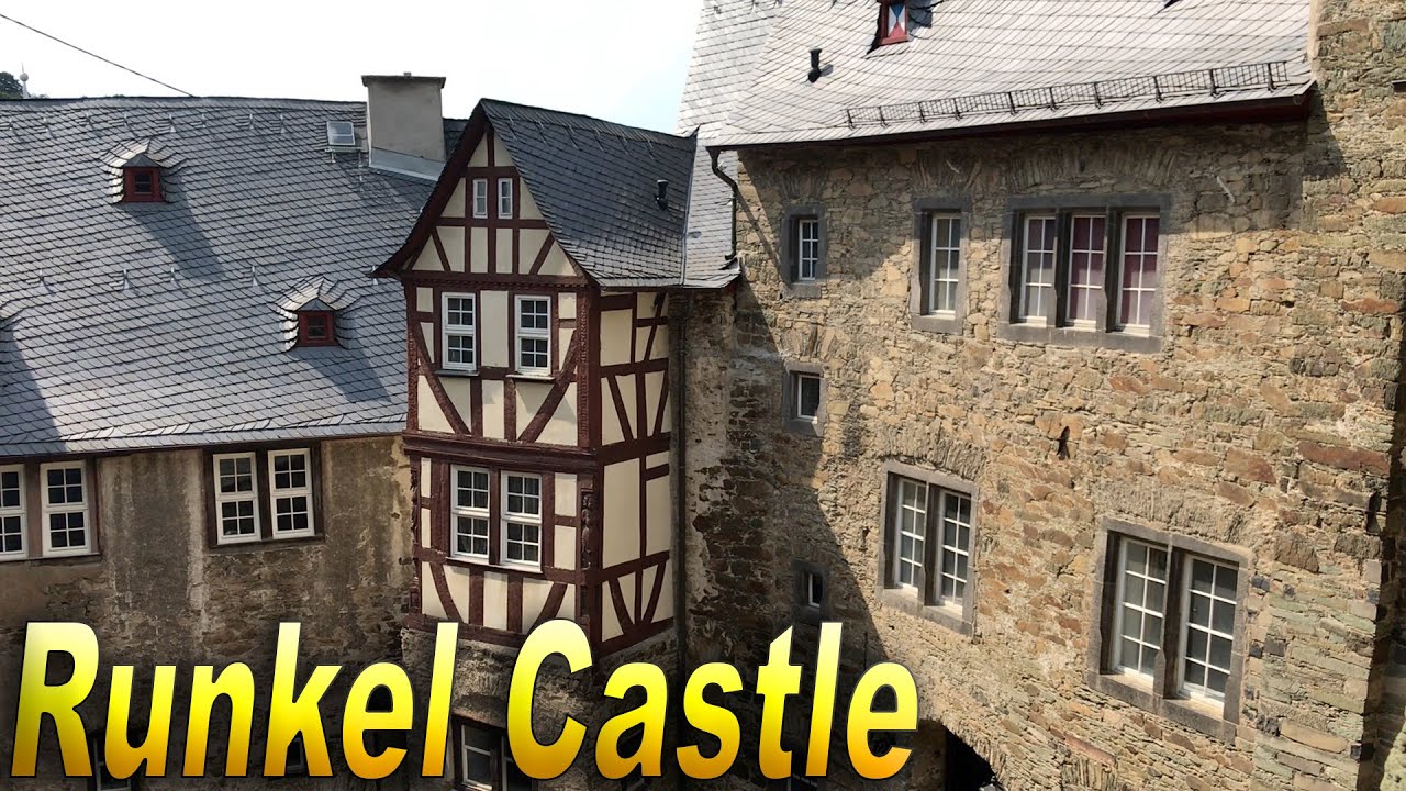 Runkel Castle Germany 2020   Travel Video   Castle Tour