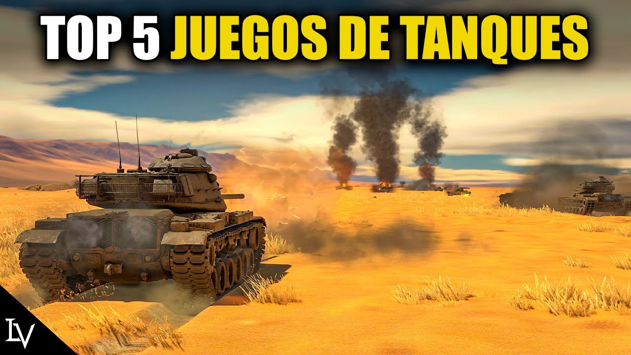 TOP 6 JUEGOS DE TANQUES para PC 2021 (JUEGOS DE GUERRA)