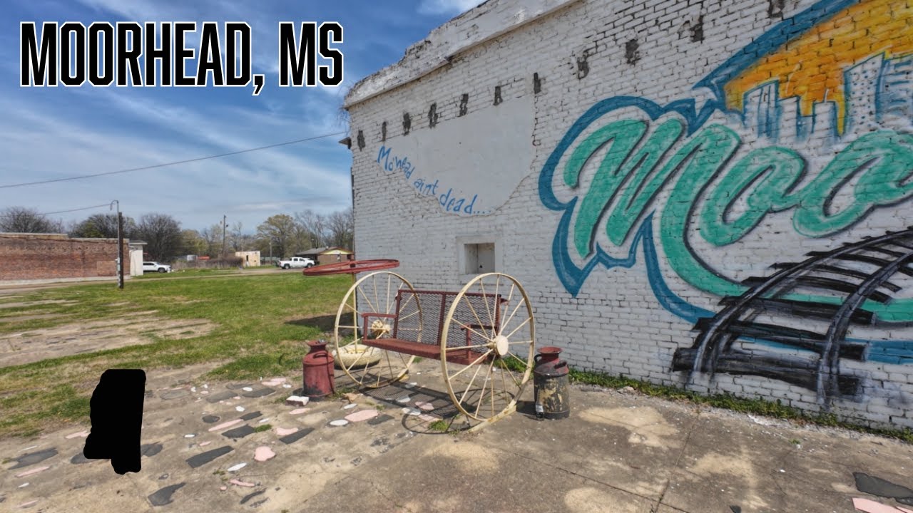 Moorhead, Mississippi I Small Town MS Delta I 4K