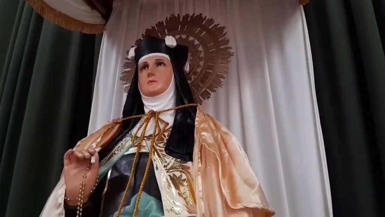 Llega la Reliquia del baston de santa Teresa a Nicaragua 