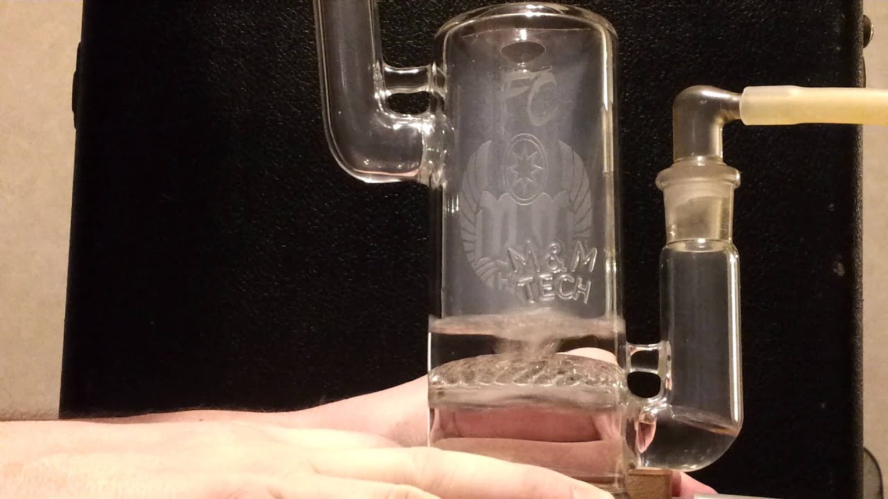 MFLB meets Leviathan M&M Tech Hand-Woven Lattice/Honeycomb Perc Bubbler
