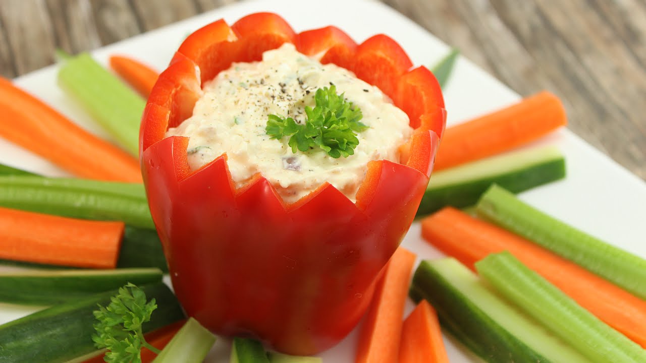 Farmer Dip / Farmer´s Dip- leckerer Party Dip für Gemüse oder Brot