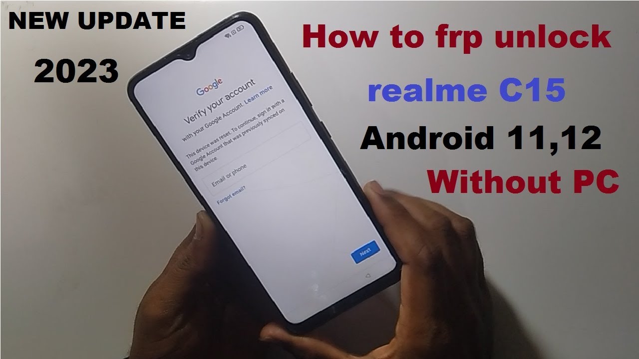 how to frp unlock realme C15 | realme rmx2195 frp bypass android 11 | realme C15 frp bypass 2023
