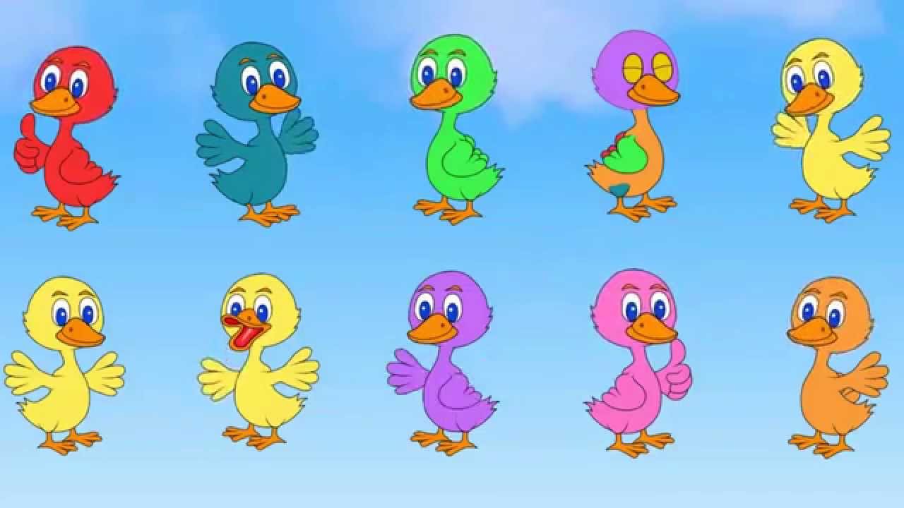10 MALIH PAČIĆA - CRTANI ZA DJECU I BEBE