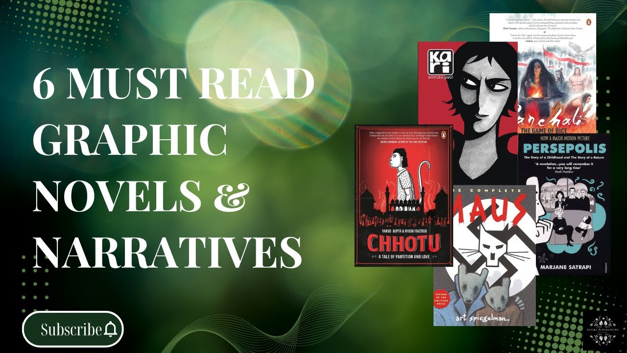 6 Mind-Blowing English Graphic Novels & Narratives You NEED to Read | Best Visual Storytelling Books