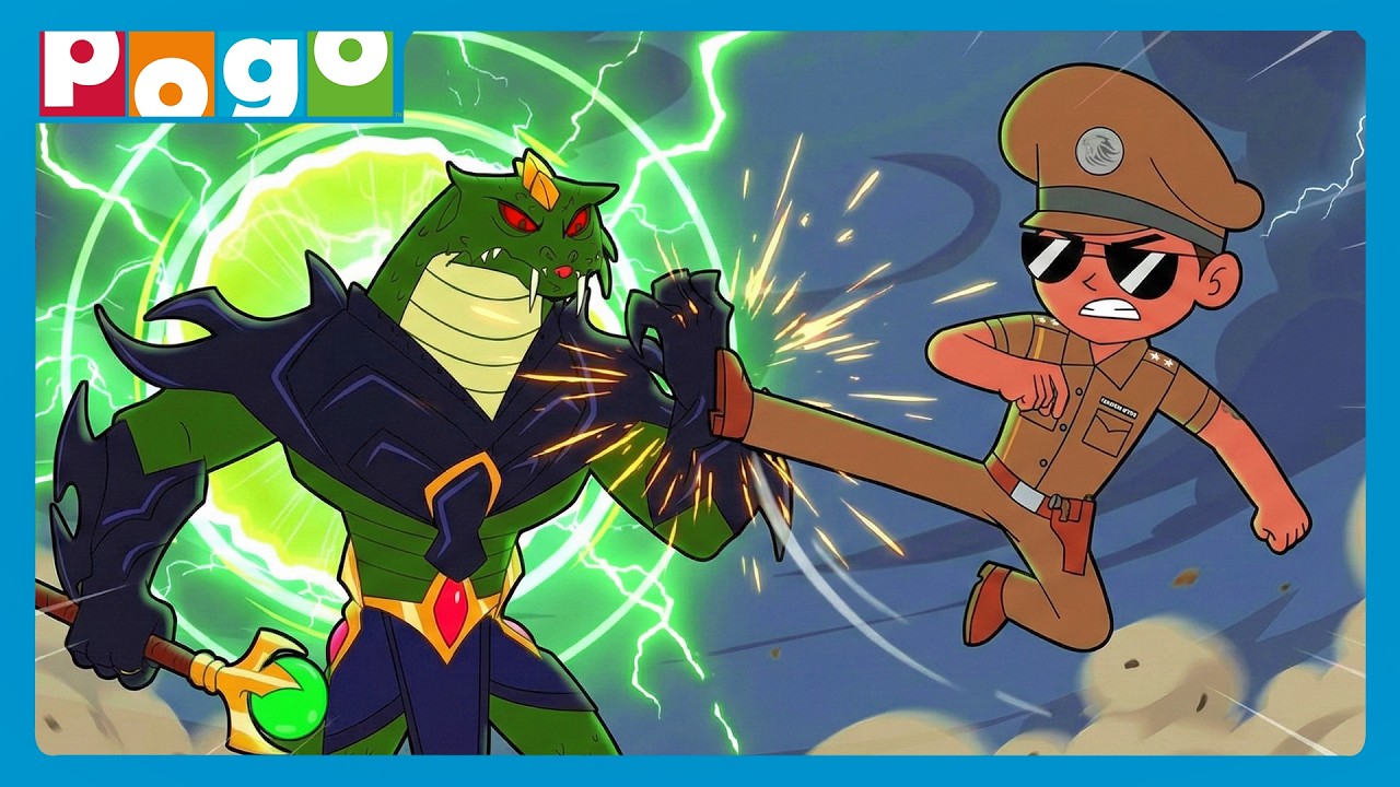 Magic Show Ya Hidden Danger! 🎩✨| Little Singham💪🏻| Movies For Kids😎​| Hindi Movie🤓​| @PogoChannel​