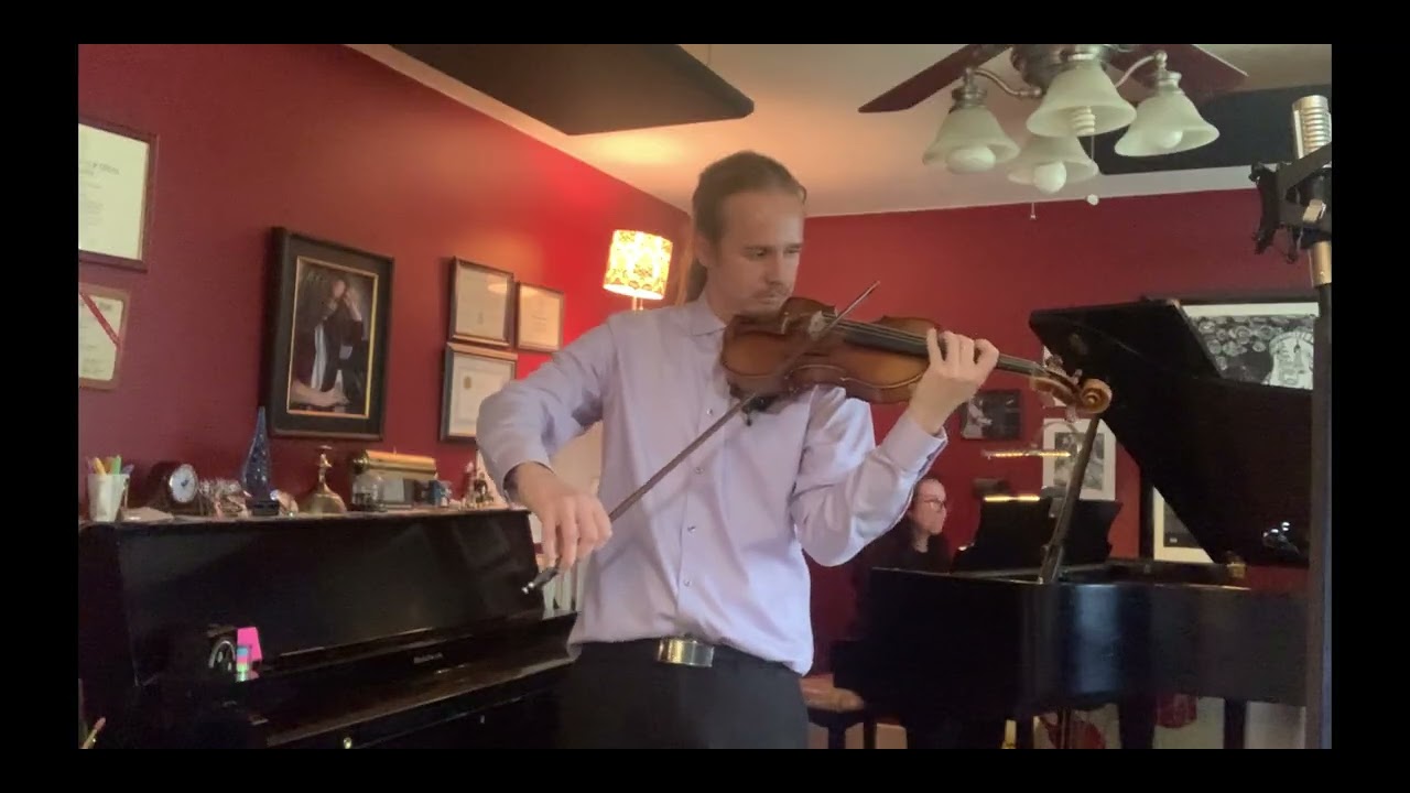 Nate Fairhair - Mozart Violin Concerto 4 Mvmt 1 with Original Cadenza