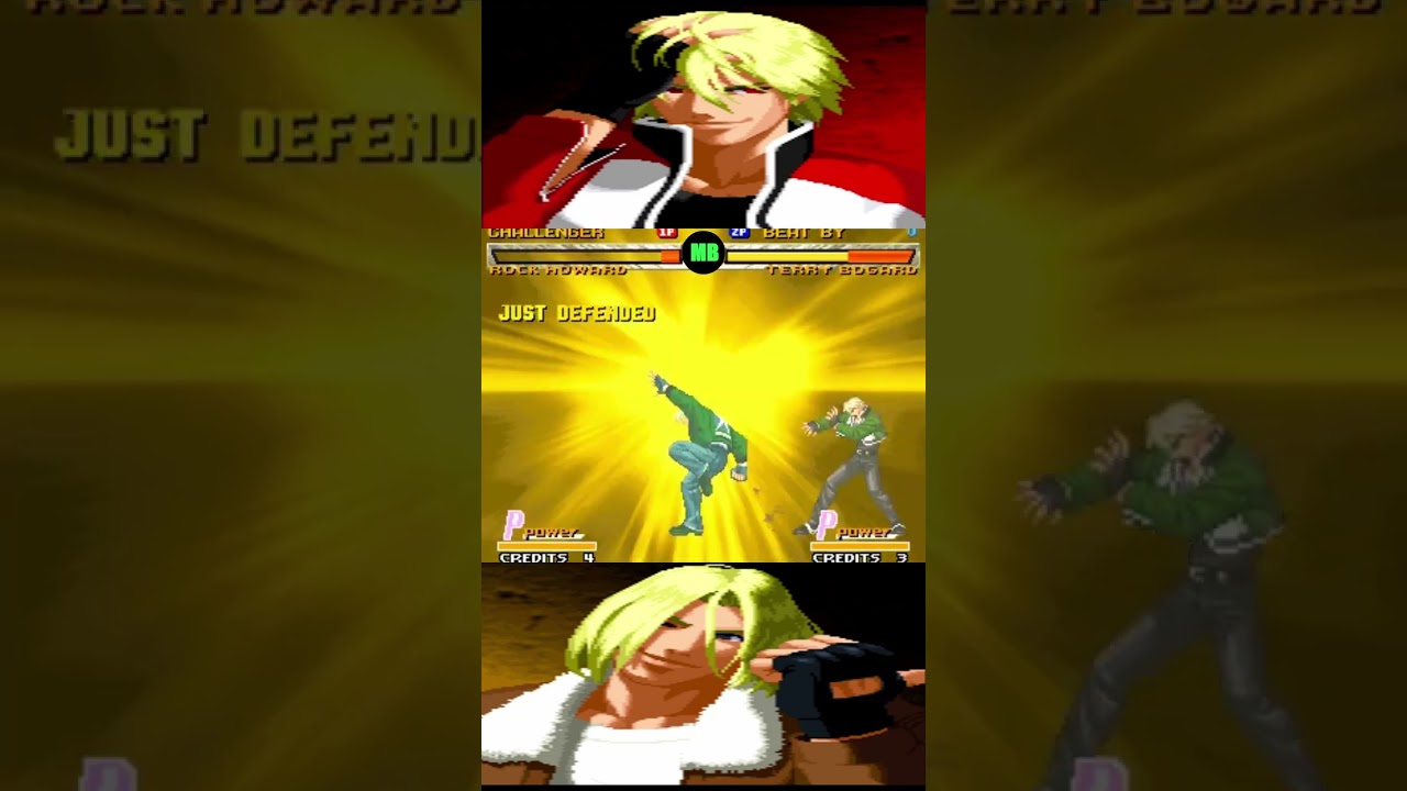 Rock Howard VS Terry Bogard (Garou MotW)