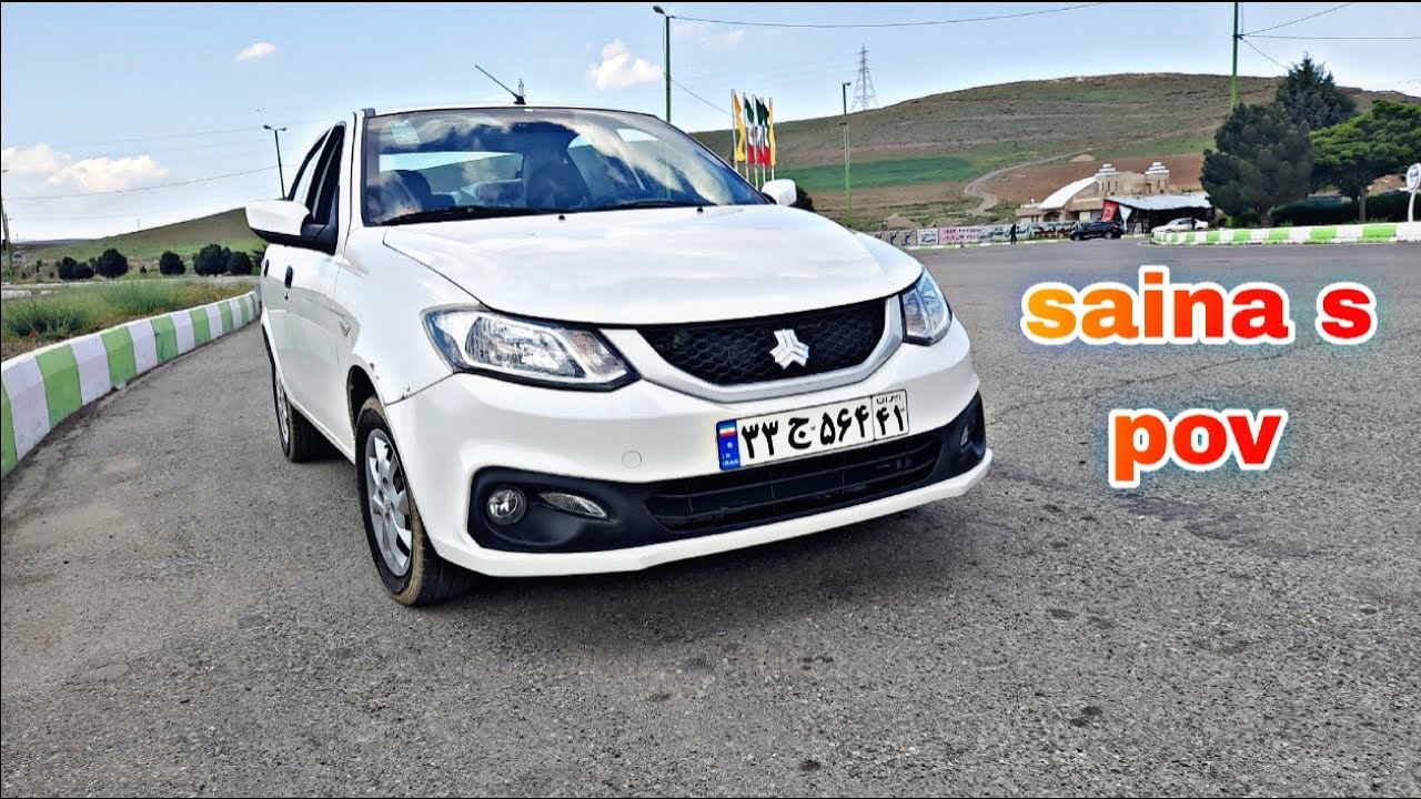 Driving pov with saipa saina/ iranian car