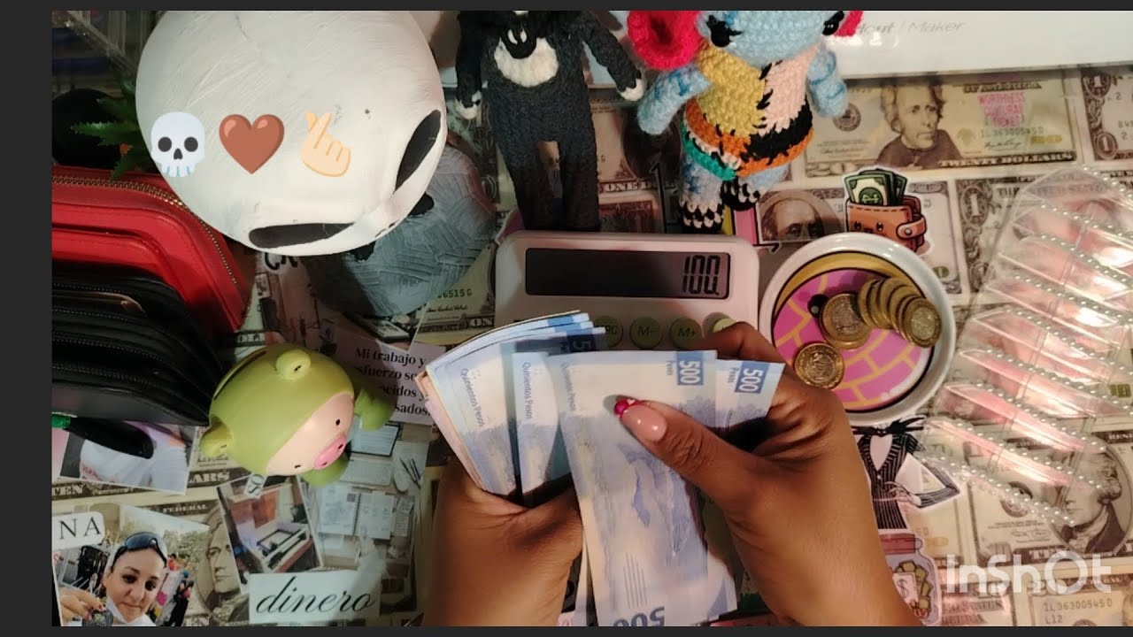 Separación del gasto quincenal!! 💵💰💳💀🤎🫰🏻