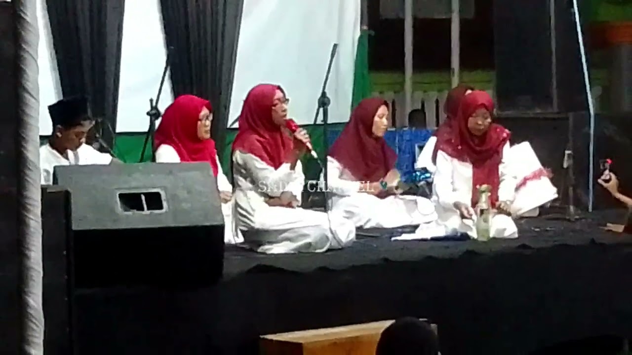 IBU-IBU MELANTUNKAN SHOLAWAT DENGAN IRINGAN ALAT-ALAT DAPUR PART I || 