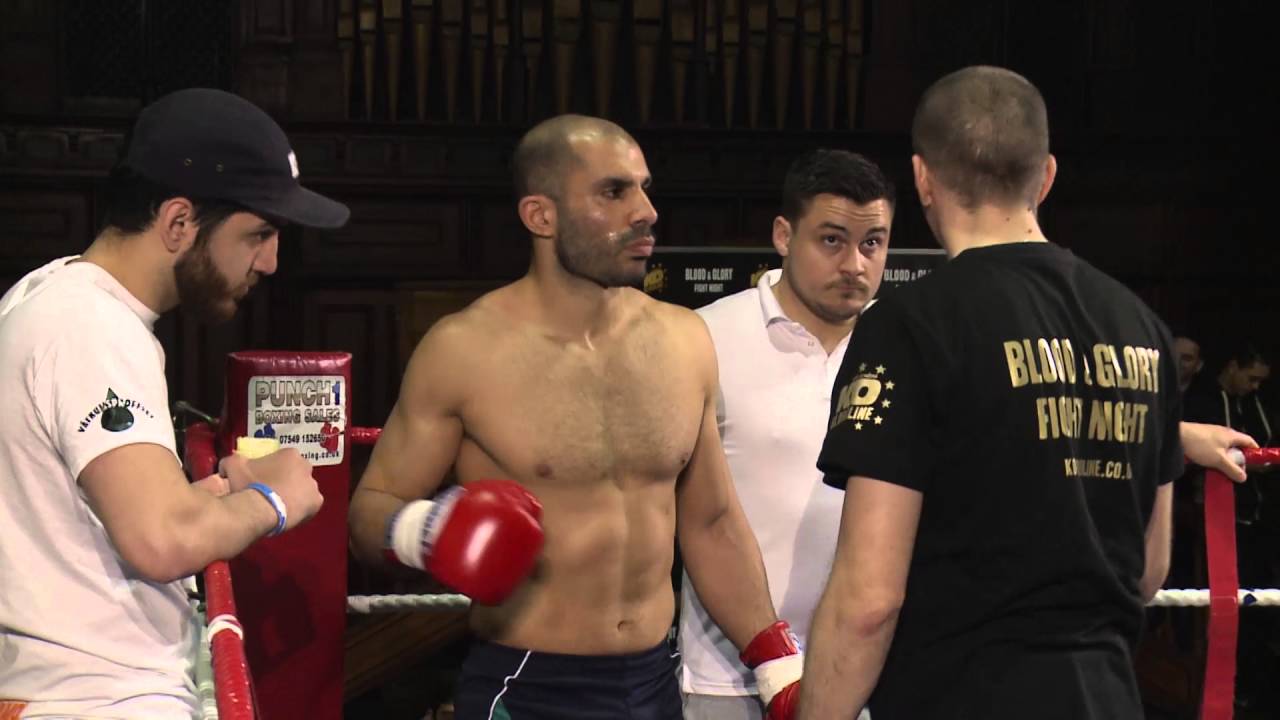 Nigel Thomas Vs Jafar Mukri Blood and Glory Fight Night