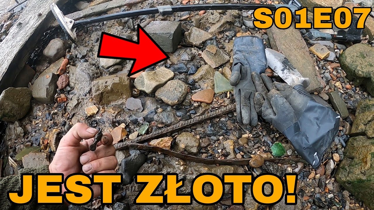 Znalazłem ZŁOTY ŁAŃCUSZEK Z DIAMENTEM! Na oko też idzie! Tamiza S01E07