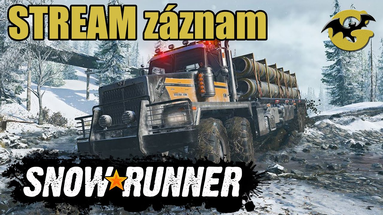 STREAM záznam - SnowRunner SK/CZ
