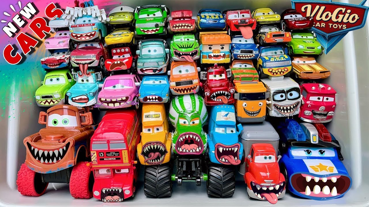 Disney Pixar Cars Unboxing Review | Lightning McQueen, Tow Mater, Doc Hudson, Sally Carrera, Cruz
