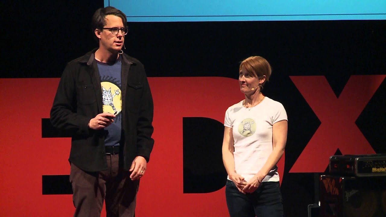Be obvious -- stop working so hard to be creative: Brad Robertson and Shelley Darcy at TEDxBend