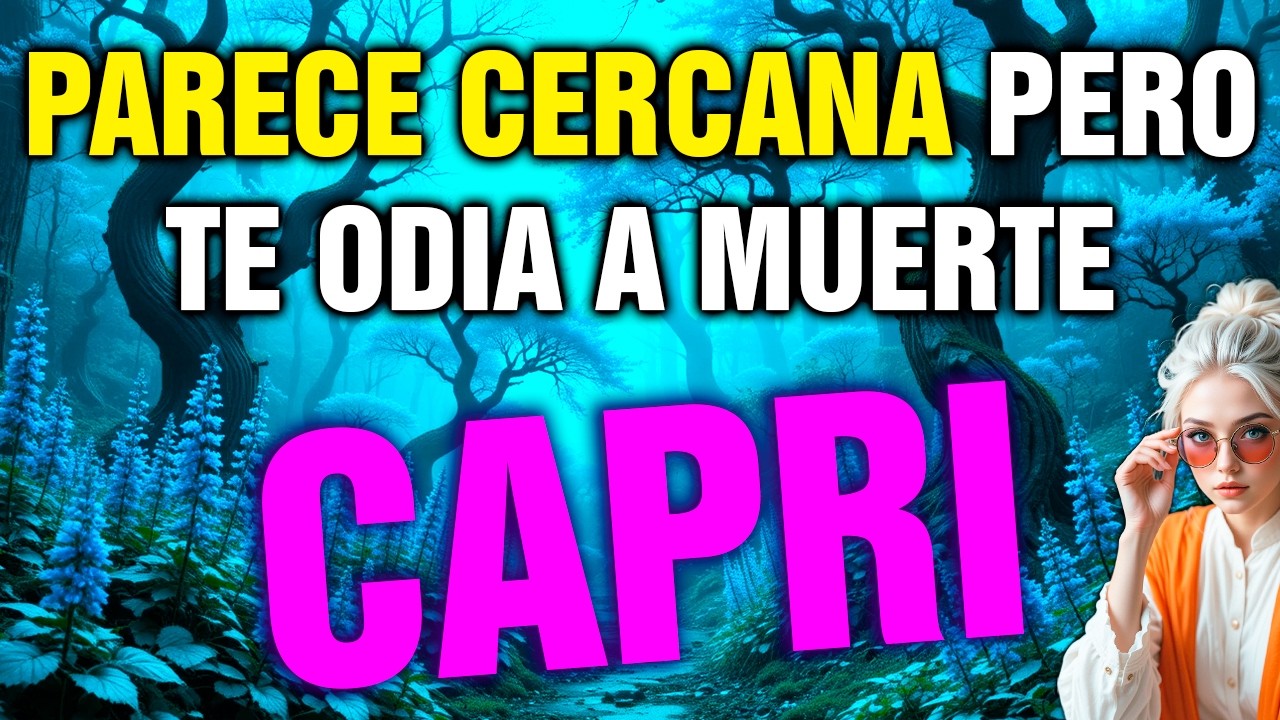 capricornio 😱 hay ALGUIEN REZANDO por tu CAÍDA y tú aún le das la MANO 😵‍💫