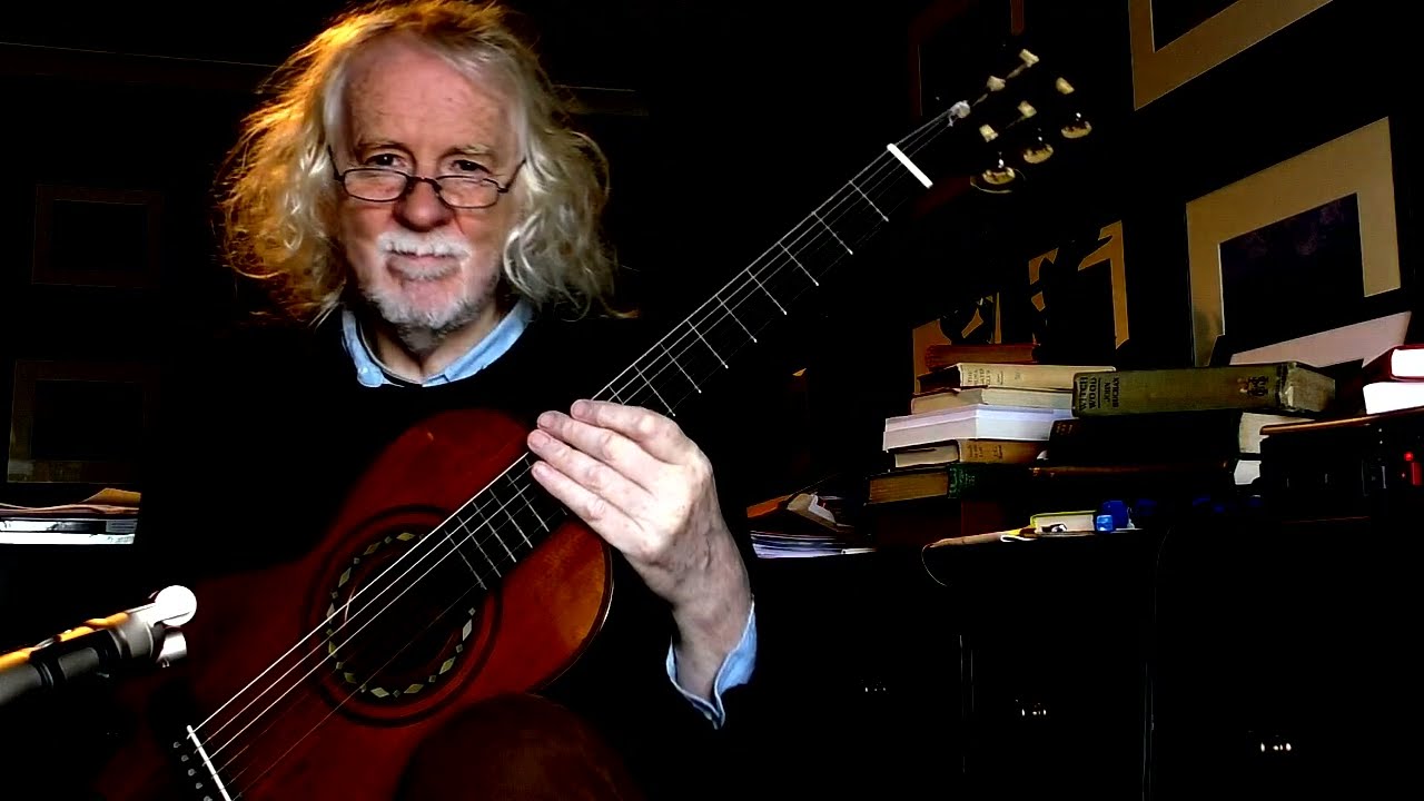 L&aacute;grima by T&aacute;rrega played on 1840s guitar - Rob MacKillop