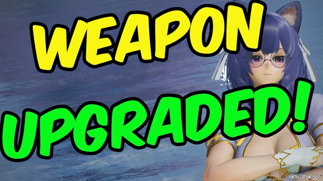 [PSO2:NGS] Preparing for Tri Selio Weapon