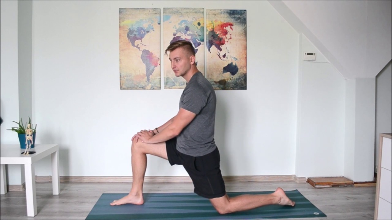 ✋🏻5 ćwiczeń rozciągających na ból biodra ( zmiany zwyrodnieniowe biodra).