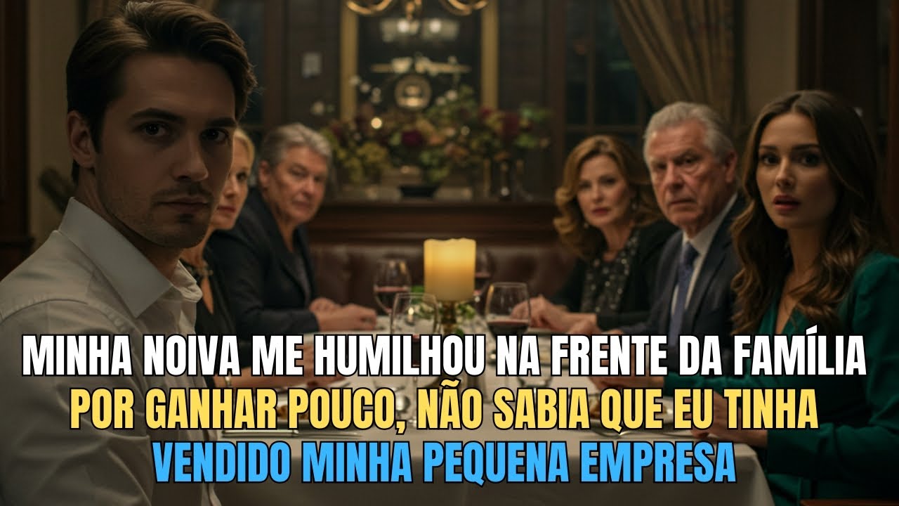 Minha noiva me humilhou na frente da família por ganhar pouco, não sabia que eu tinha ...