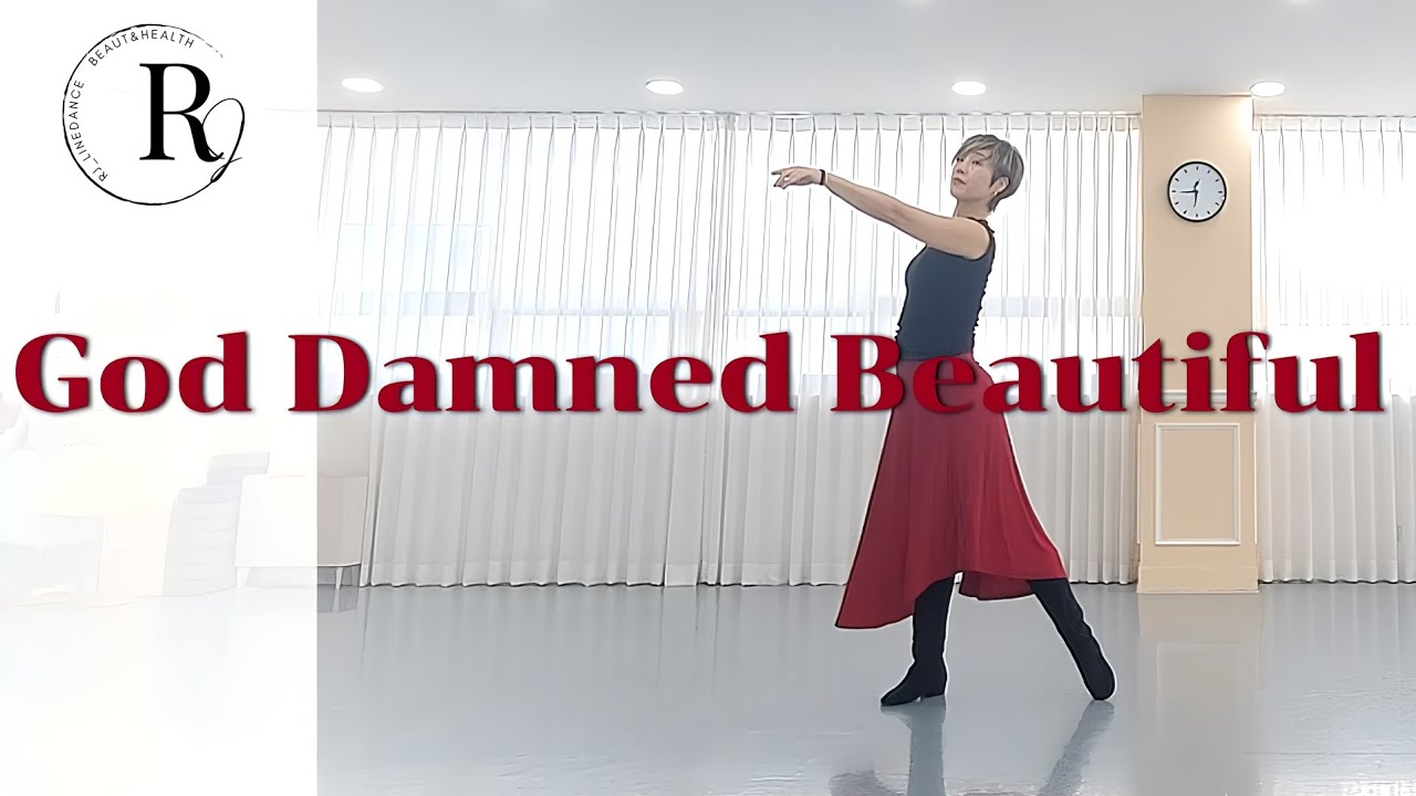 God Damned Beautiful Linedance/롤링카운트중급라인댄스/Debbie Rushton (UK)/중고급라인댄스배우기