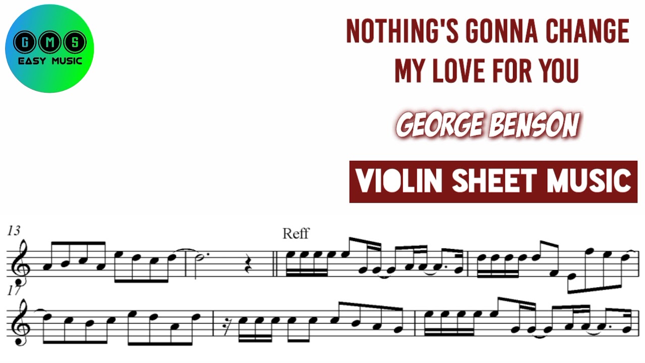 [Backing Track] Nothing's Gonna Change My Love For You