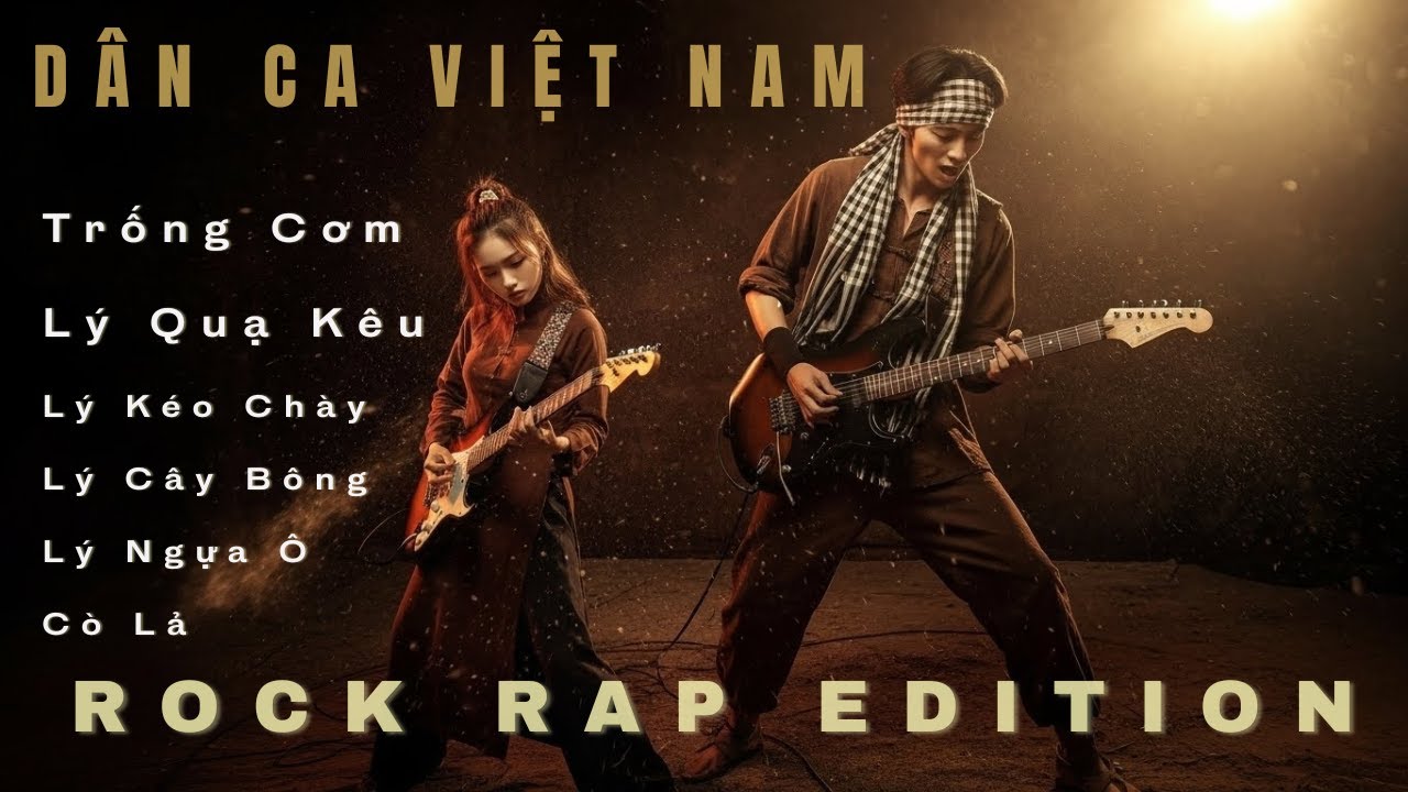 D&acirc;n Ca Việt Nam &ndash; Rock & Rap | Trống Cơm &ndash; L&yacute; Ngựa &Ocirc; &ndash; C&ograve; Lả | Alec Ruan Music