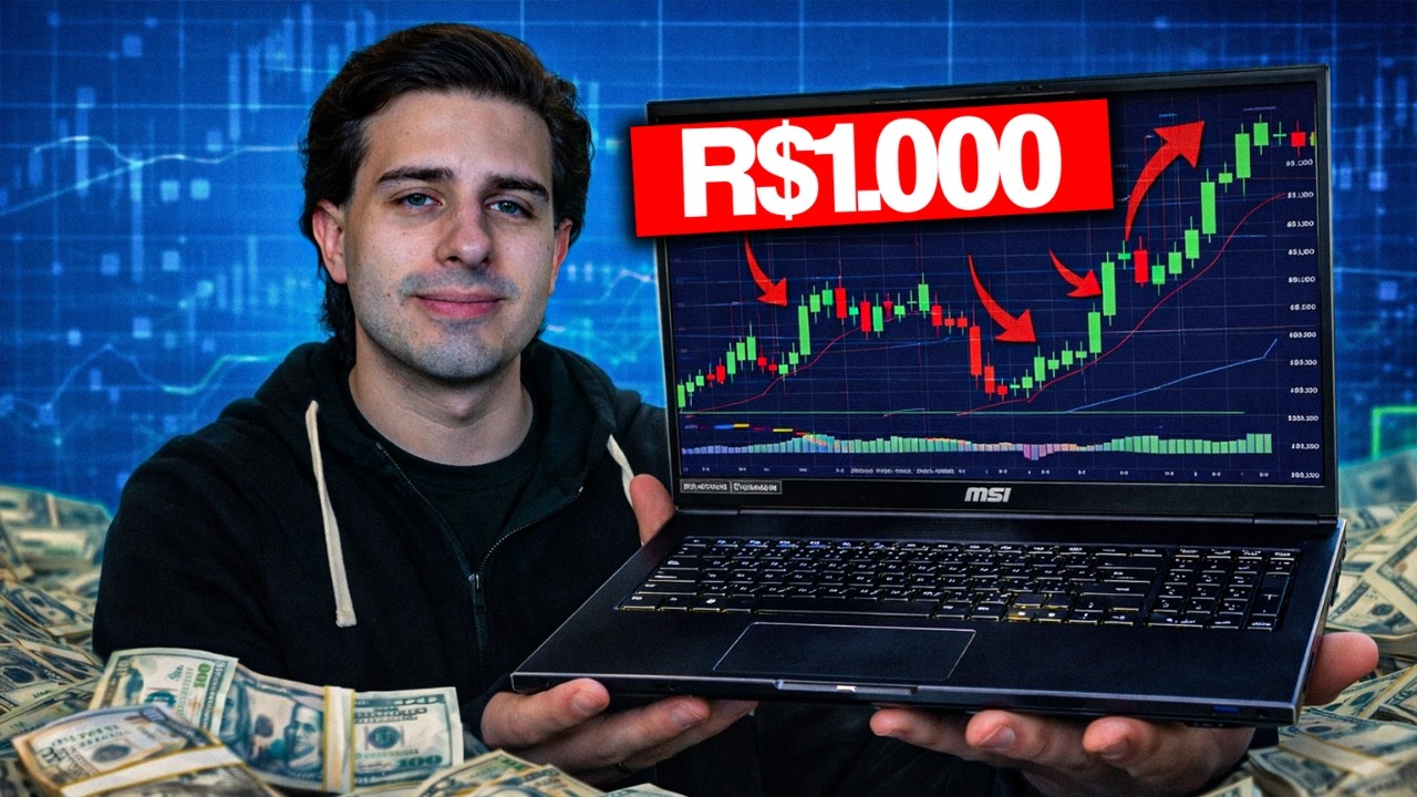 Como começar no trade com R$1.000,00 [Simples e Passo a Passo]