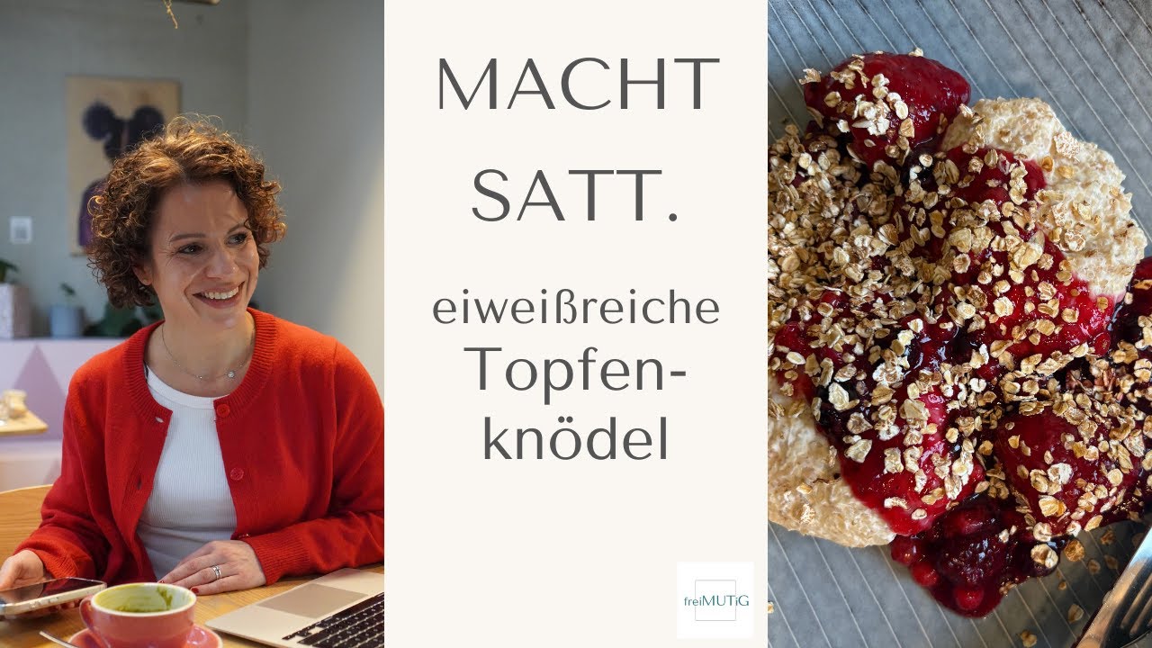 Topfenknödel zum Frühstück | Eiweißreich & perfekt zum Vorbereiten