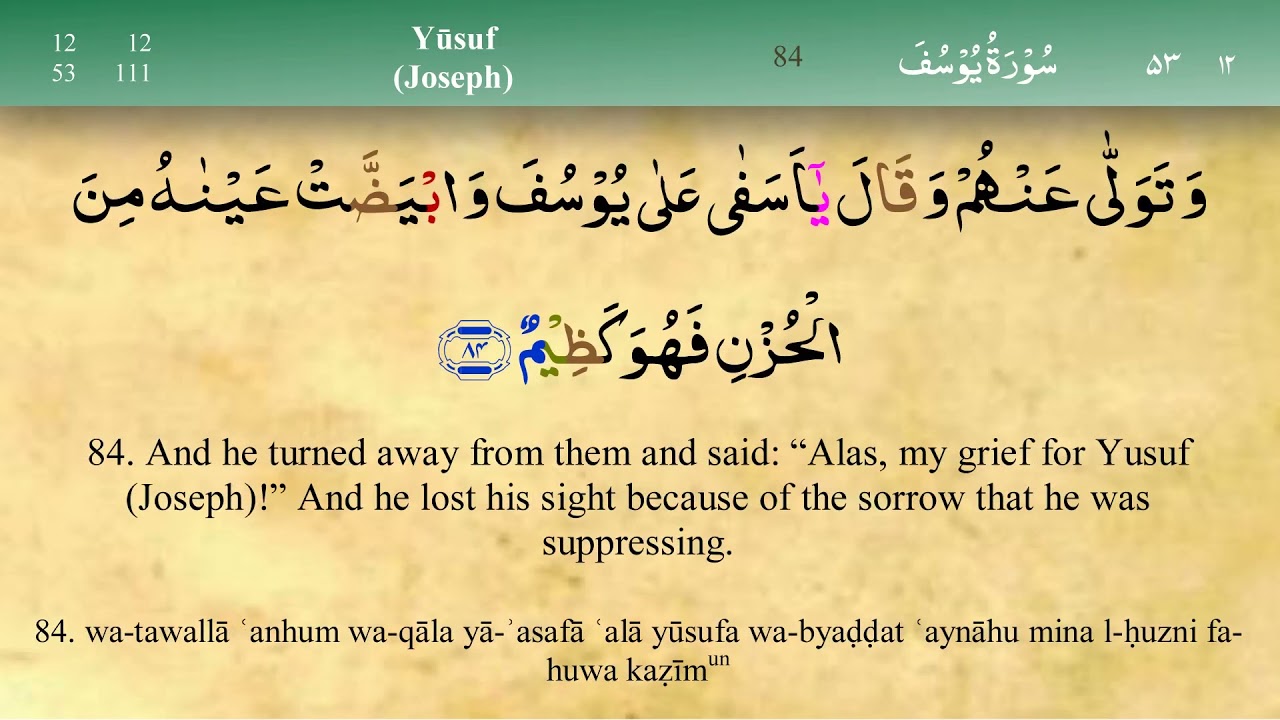 Juz 13 | Quran | Sheikh Mishary Rashid Al-Afasy | Arabic English Translation | Para 13 قرآن