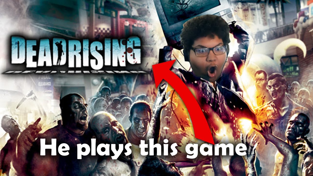 Инсин играет в DEAD RISING