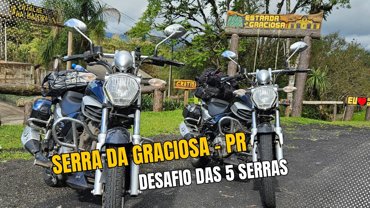 💎 Serra da Graciosa - PR | Desafio das 5 Serras | Os Trem do Asfalto
