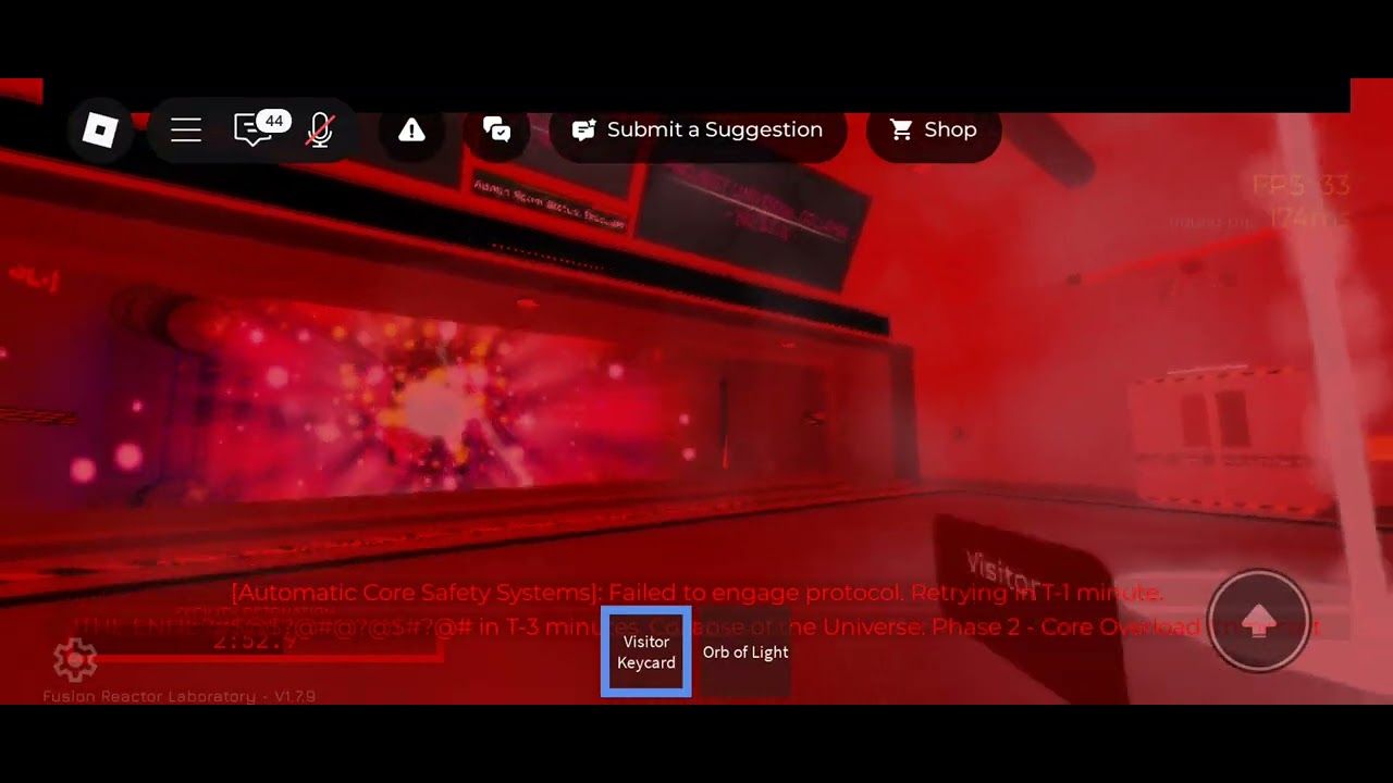 Project universal collapse fusion reactor laboratory roblox 