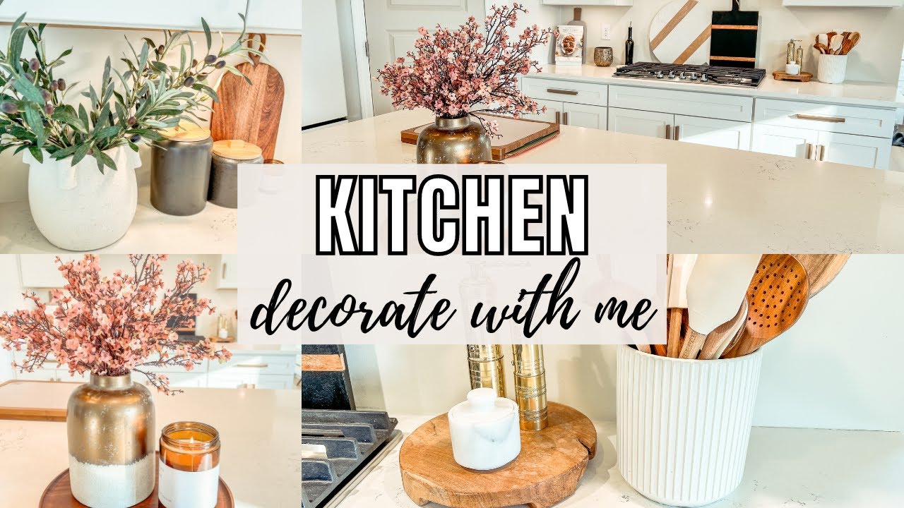 KITCHEN DECORATE WITH ME | HOME DECORATING IDEAS