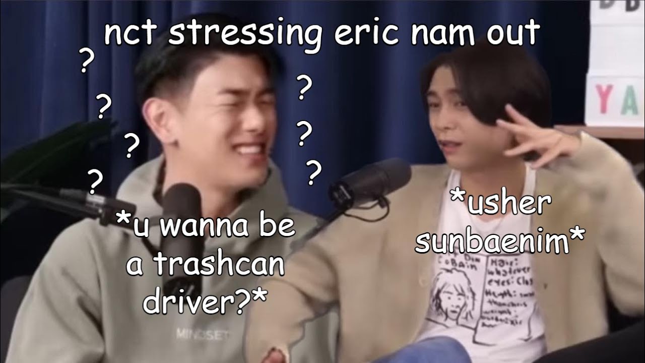 nct english speaking line vs eric nam